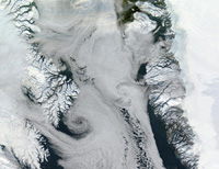 Clouds in the Davis Straight(GEsource)